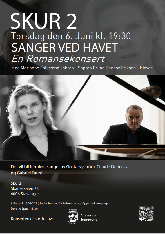sanger ved havet plakat